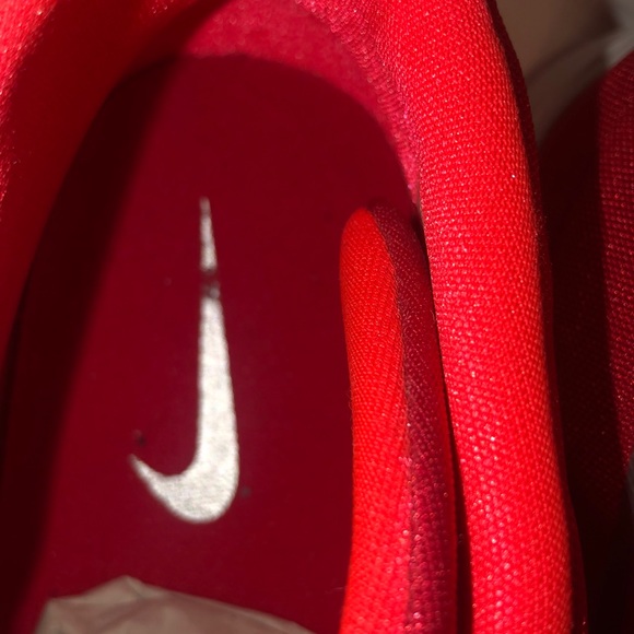 NWOB Nike Men's Zoom Red Hyper quickness 2015 Basketball Shoes - Picture 11 of 12